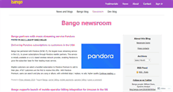 Desktop Screenshot of news.bango.com