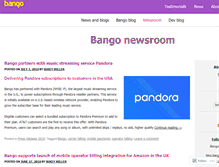 Tablet Screenshot of news.bango.com